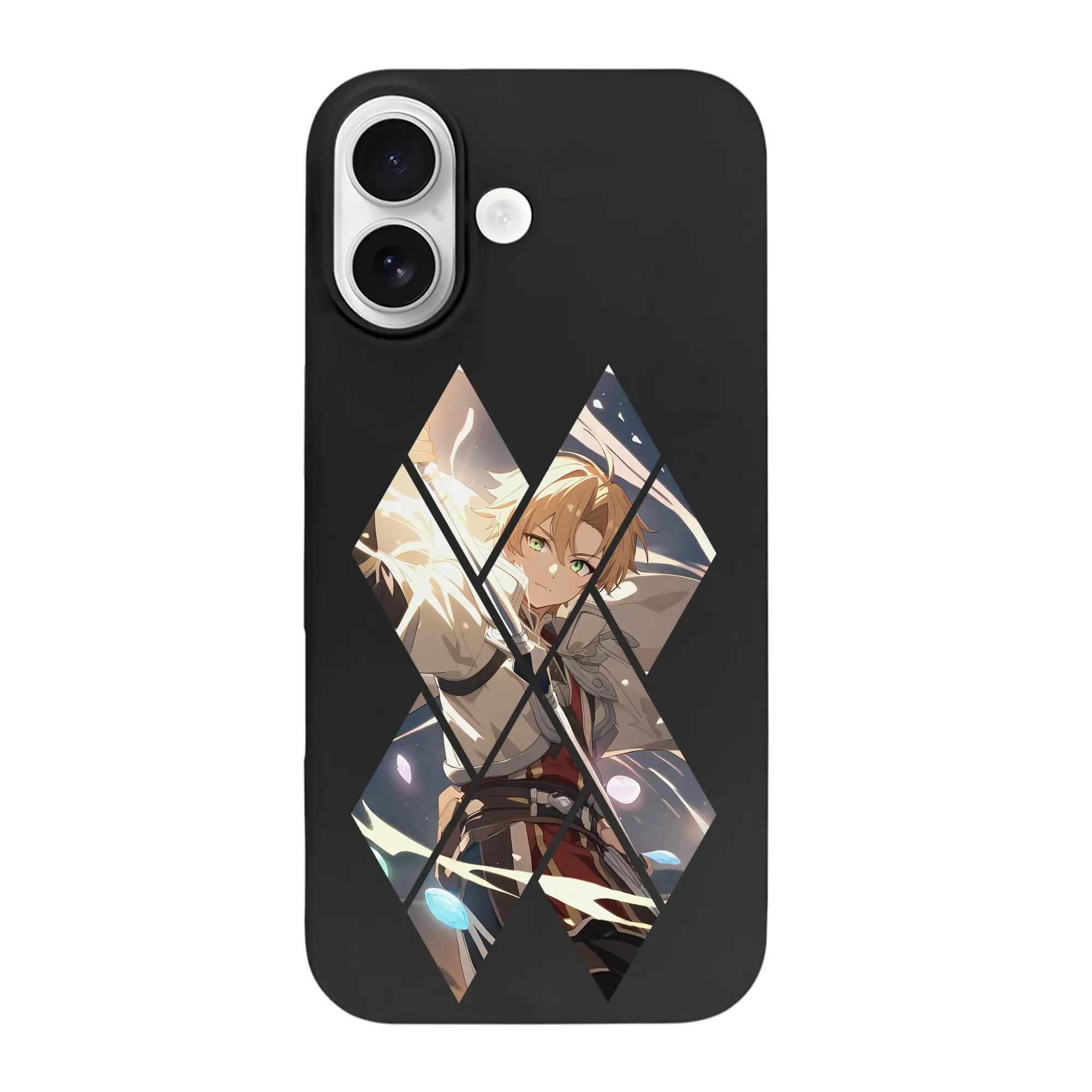 無職転生 グッズ,ルーデウス・グレイラット - iPhone 17 シリーズ シリコンケース 薄型 耐衝撃 指紋防止 ソフトタッチカバー 精密フィット 傷防止 保護ケース iPhone 17/17 Air/17 Pro/17 Pro Max 対応